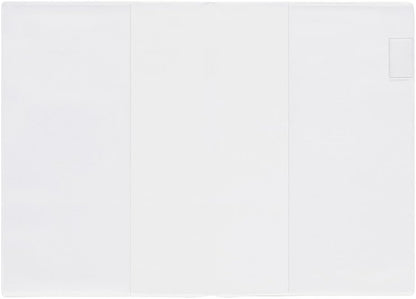 Midori 49360006 – Clear Plastic Case for Notebook, A5