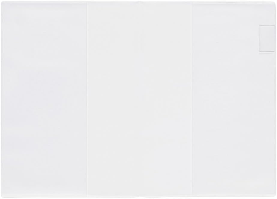 Midori 49360006 – Clear Plastic Case for Notebook, A5