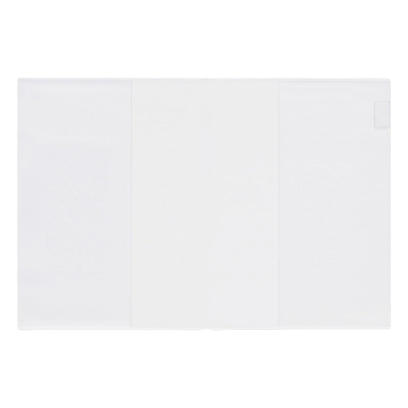 Midori- Clear Cover for MD Notebook &ltL> Funda de plástico Transparente para Cuaderno, tamaño L, L (49390006