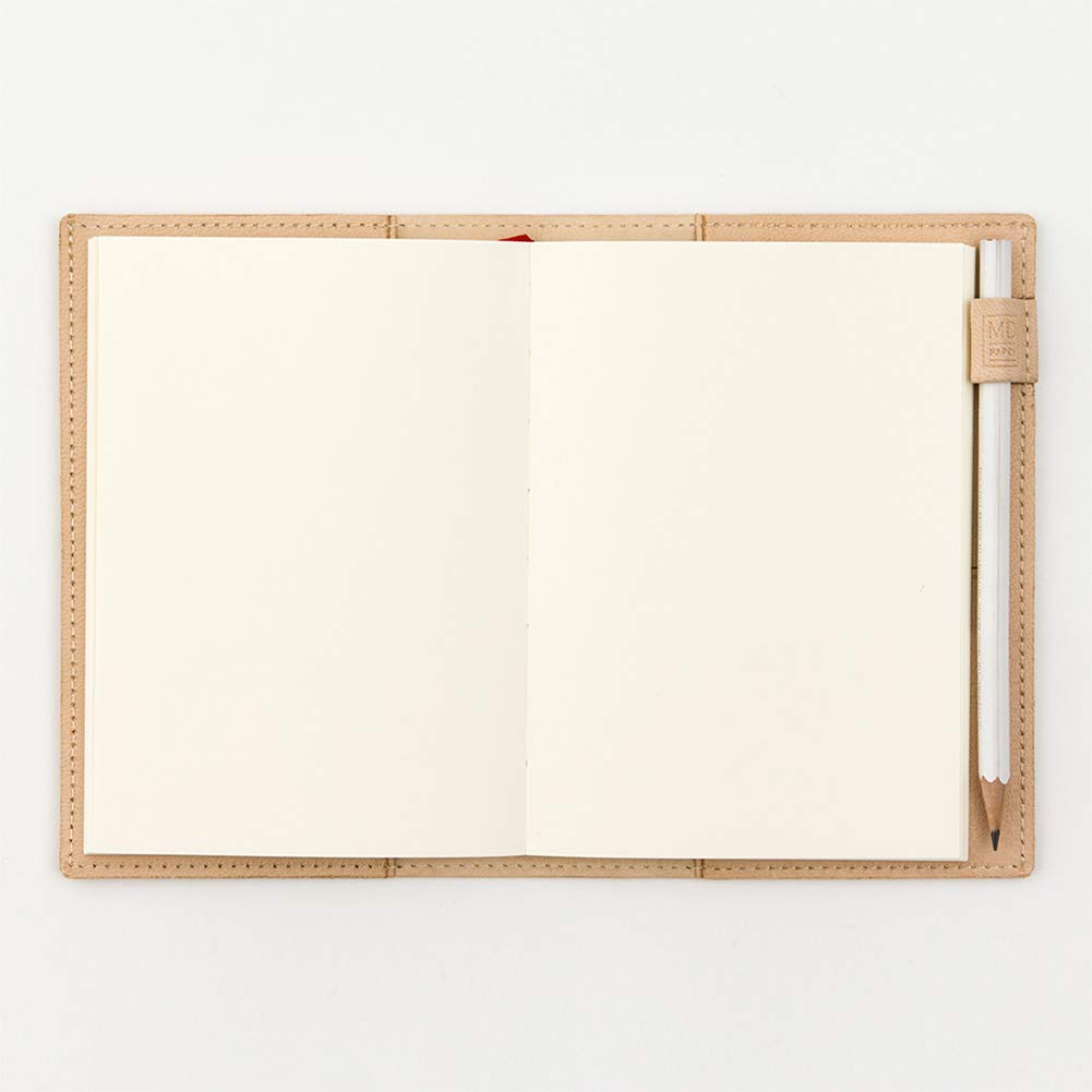 Midori 49875006 Notebook Cover, For MD Notebooks, Paperbacks, Genuine Leather, Goatnume