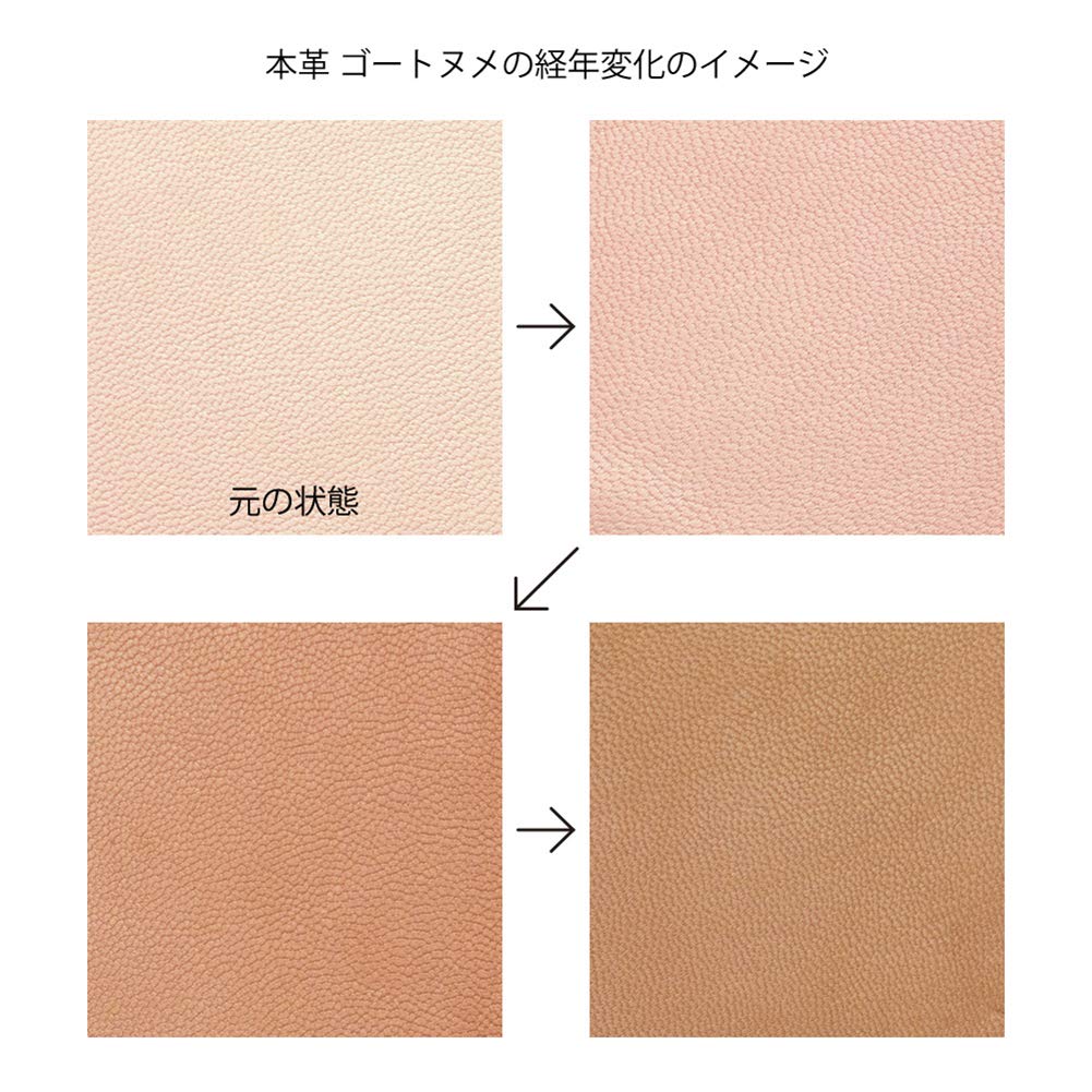 Midori 49875006 Notebook Cover, For MD Notebooks, Paperbacks, Genuine Leather, Goatnume