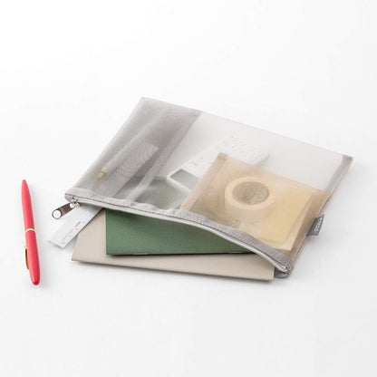 Midori Mesh Pouch, Pen Case, Tool Pouch