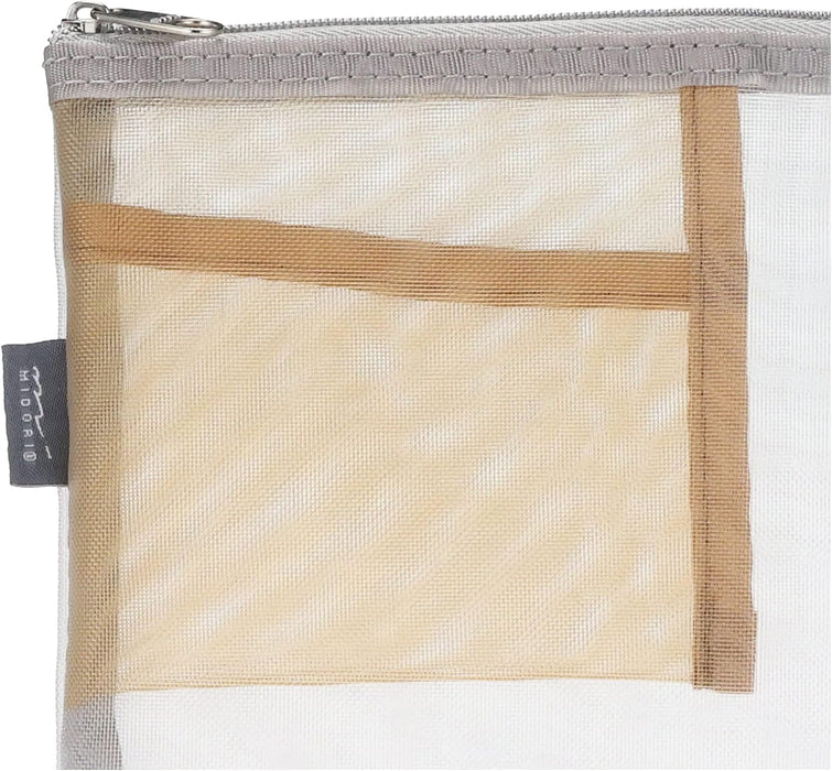 Midori Mesh Pouch, Pen Case, Tool Pouch