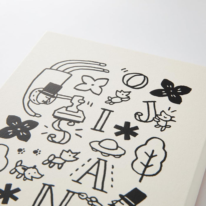 Designphil Midori Stationery Kit, Tool Box, White, 30th Anniversary, H 8.2 x W 5.8 x D 2.0 inches (208 x 148 x 51 mm), Storage Box