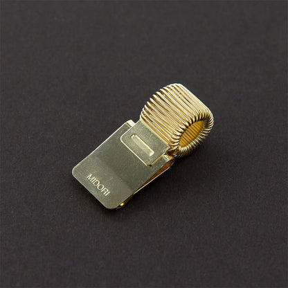 Midori 82219006-Clip porta penne, colore: oro