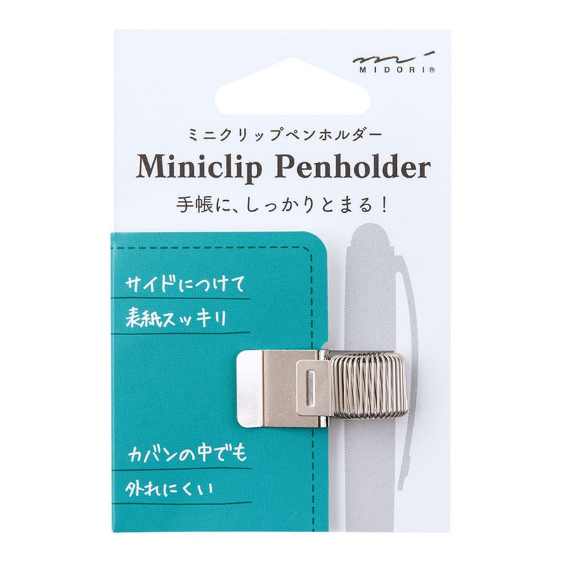 Midori 82220006 – Clip Porta Pen, Silver