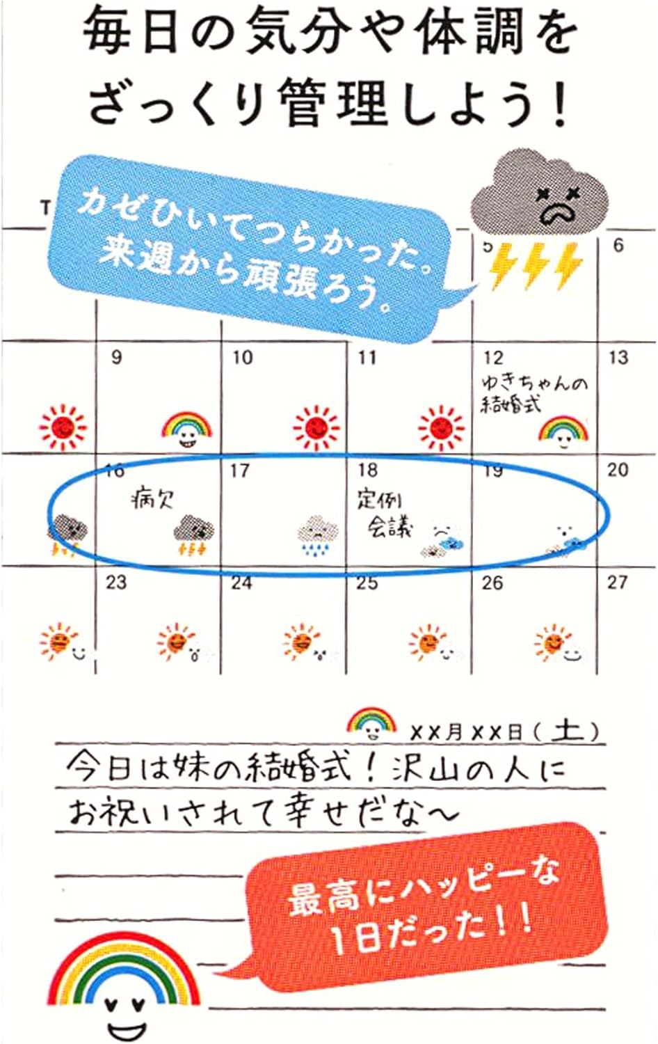 Pipsticks Weatherproof Multicolor Tropical Weather Pattern Sticker for Plastic, Glass, Metal Surfaces