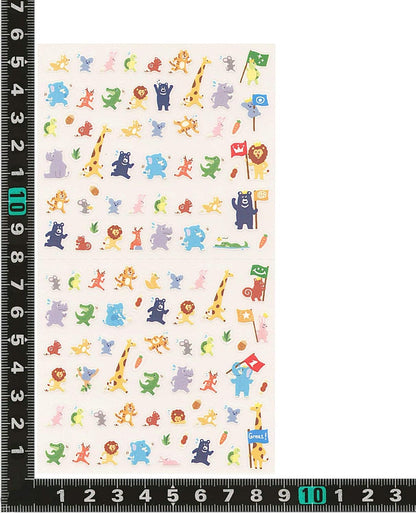 Midori Design Fill with Seal 2384 Achieve Animal Pattern (82384006) ★ Seal & 付sen