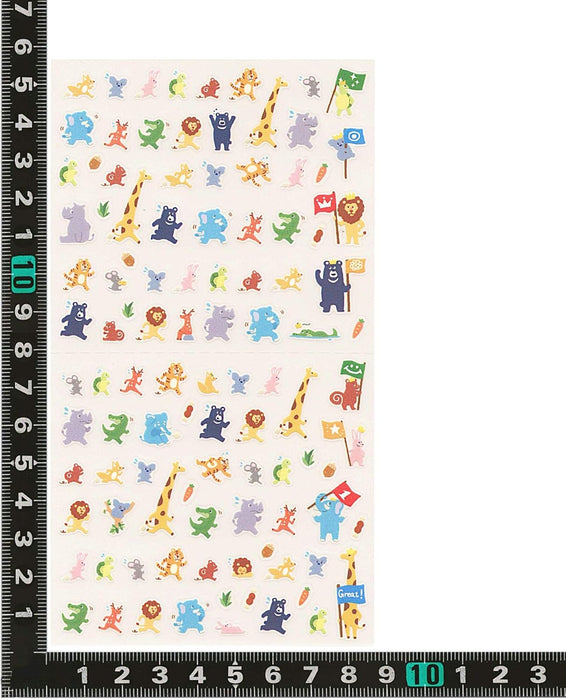 Midori Design Fill with Seal 2384 Achieve Animal Pattern (82384006) ★ Seal & 付sen