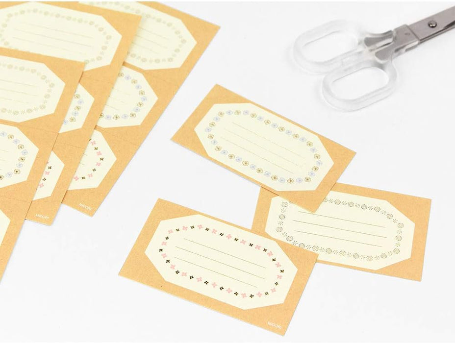 Hexagon Sticky Labels 12 Pieces