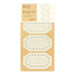 Hexagon Sticky Labels 12 Pieces