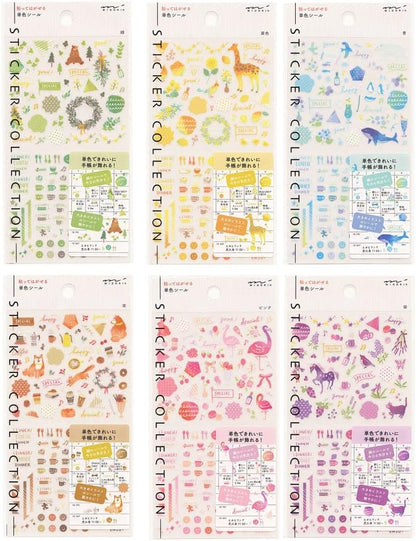 Notebook Sticker/Sticker Peel and Stick Single Color Sticker  82558006