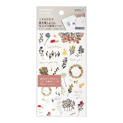 Midori Seal 82580006 Decal Motif Floral Print