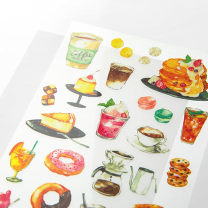 Midori 82584006 Sticker Decal Snack Pattern