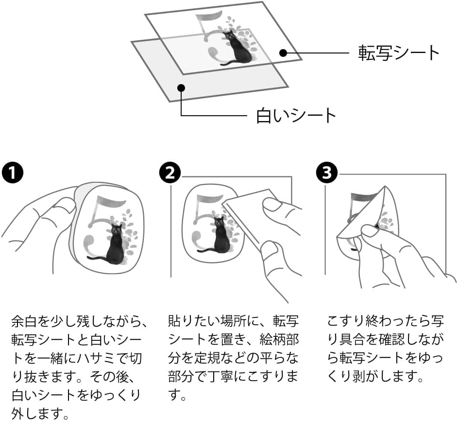 Midori Seal Decal Monthly Pattern 82585006