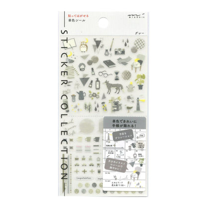 Notebook Sticker/Sticker Peel and Stick Single Color Sticker  82594