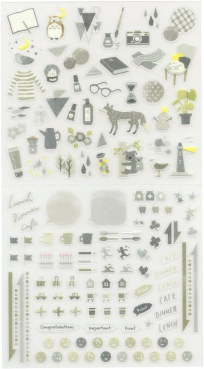 Notebook Sticker/Sticker Peel and Stick Single Color Sticker  82594
