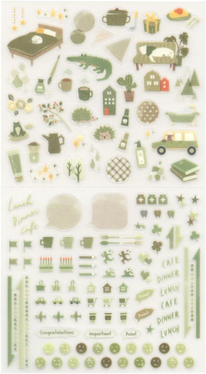 Notebook Sticker/Sticker Peel and Stick Single Color Sticker  82595