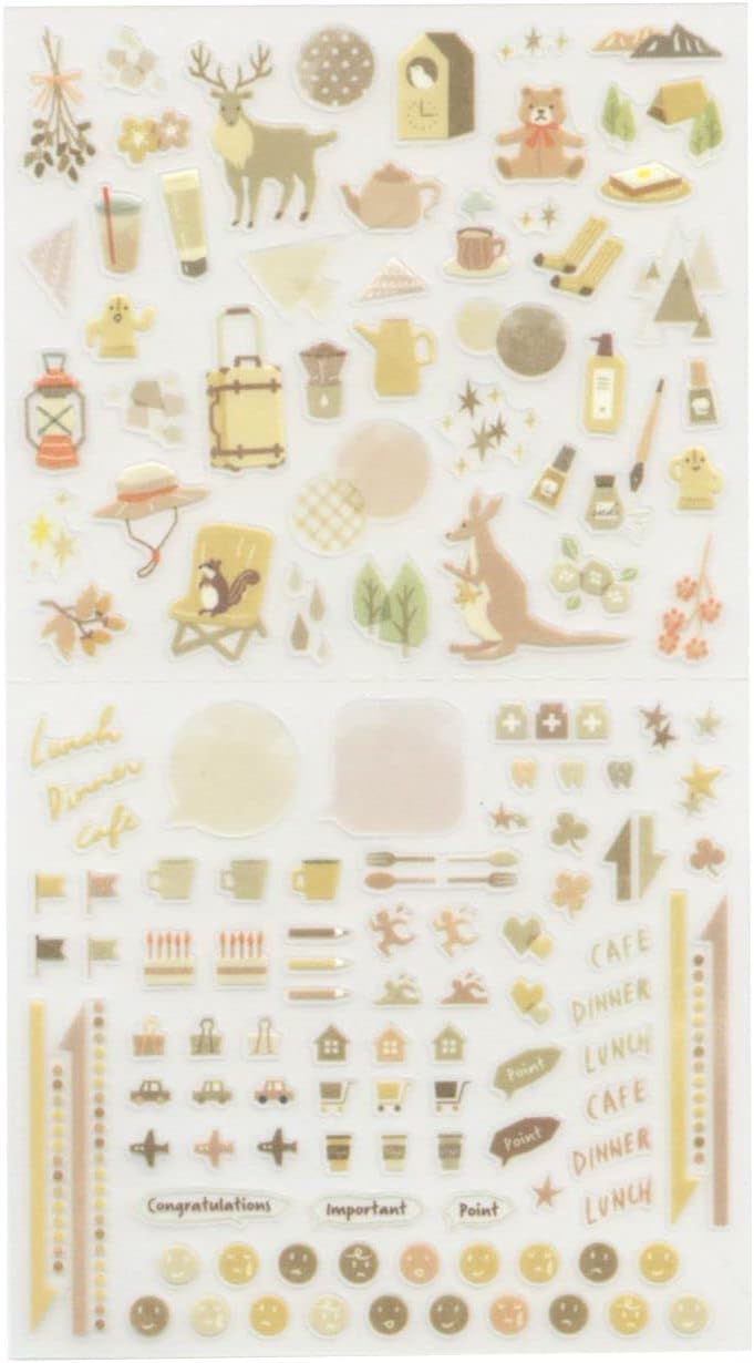 Notebook Sticker/Sticker Peel and Stick Single Color Sticker  82597