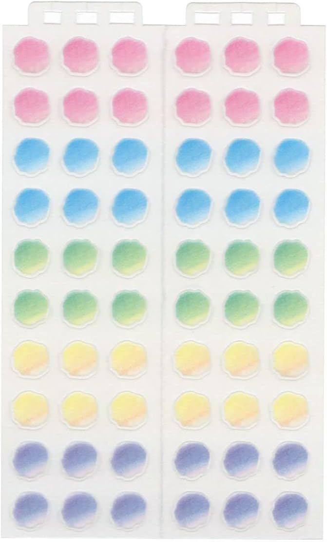 Midori 82598 Notebook Sticker/Sticker Desk Calendar Schedule Sticker M