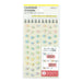 Midori 82599 Day planner sticker/sticker for desk calendar schedule sticker M 【flower pattern】