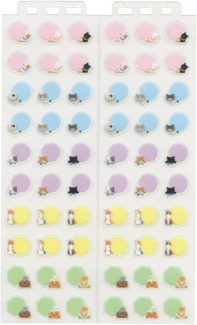 Midori 82600 Notebook Sticker/Sticker Desk Calendar Schedule Sticker M