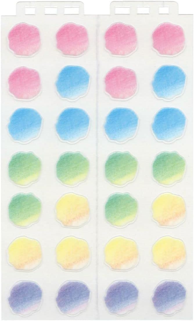 Midori 82601 Planner Sticker/Sticker Wall Calendar Schedule Sticker L
