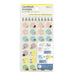 Midori 82603 Notebook Sticker/Sticker Wall Calendar Schedule Sticker L