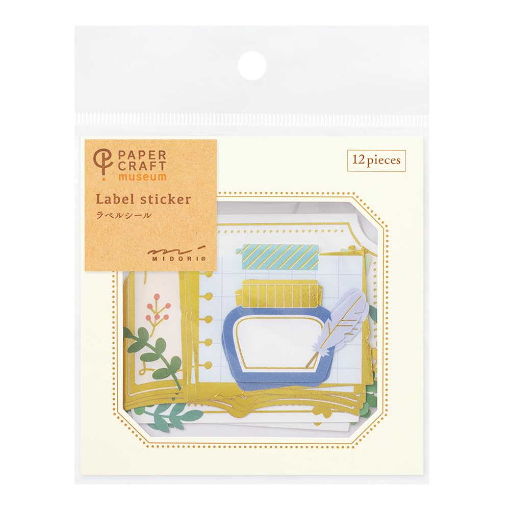 Midori Seal 82611006 PCM Label Stationery Pattern