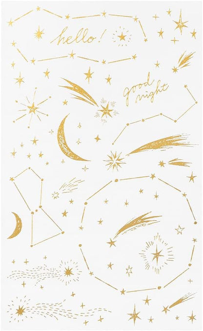 DESIGNPHIL Midori 82616006 Sticker Decal Foil Star Pattern