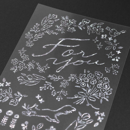 Midori 82651006 Sticker Decal Foil Gift Pattern