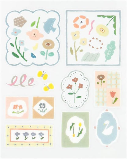 Midori 82698006 Seal Decal Glossy Tile Scandinavian Pattern
