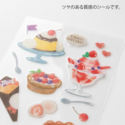 Midori 82699006 Seal Decal Glossy Snack Pattern