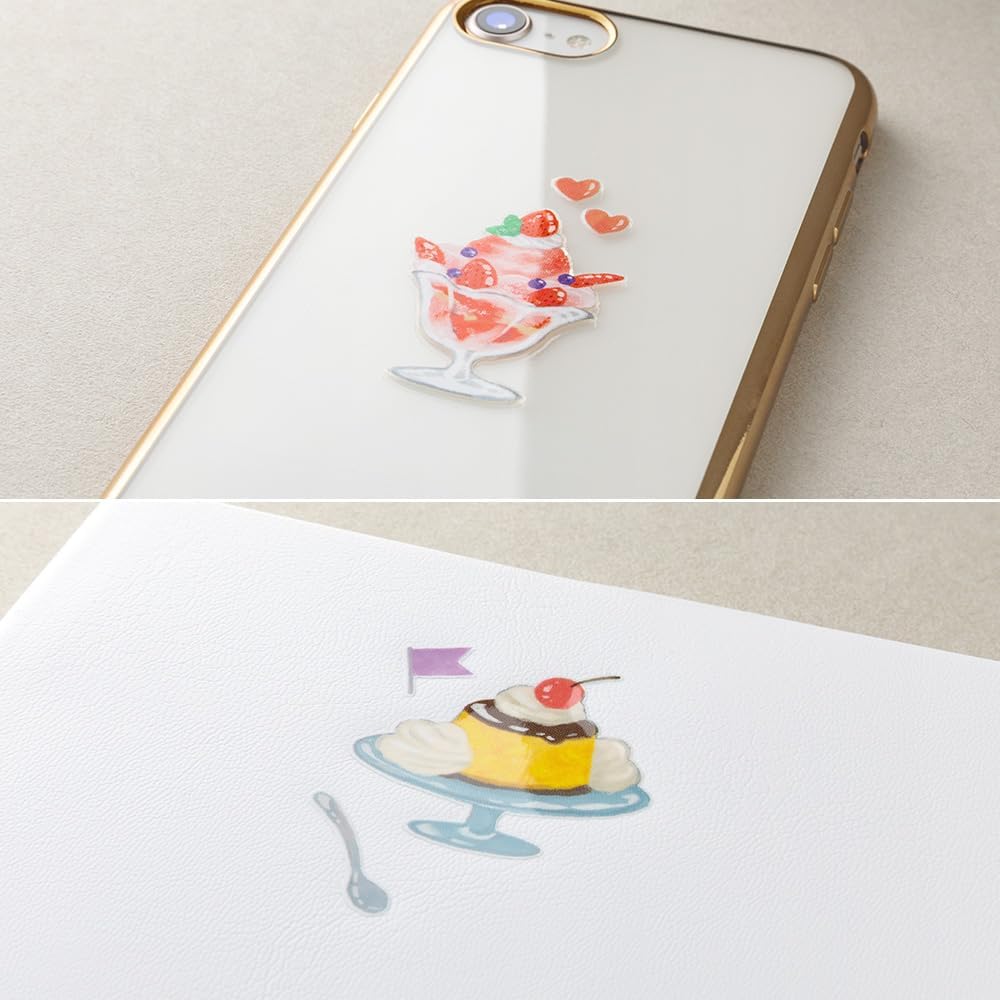 Midori 82699006 Seal Decal Glossy Snack Pattern