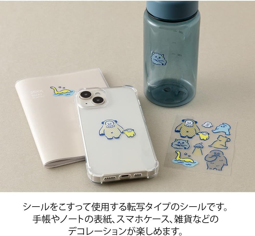 Midori Seal Decal Glossy Monster Pattern 82701006