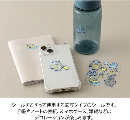 Midori Seal Decal Glossy Monster Pattern 82701006