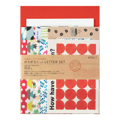 Midori 86763006 Letter Set, 763, Baffling, 10 Patterns