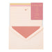Midori 86915006 Letter Set, Gift Colors, Pink