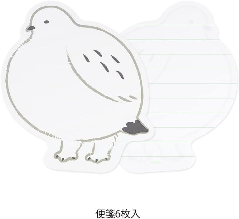 Midori 86925006 Letter Set, Die Cut, Grouse Pattern