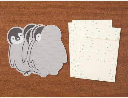 Midori 86926006 Die Cut Penguin Letter Set