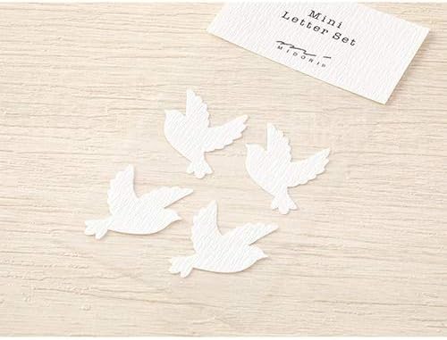 Midori Mini Letter Set, Sky Blue Nokimochi 91802-608