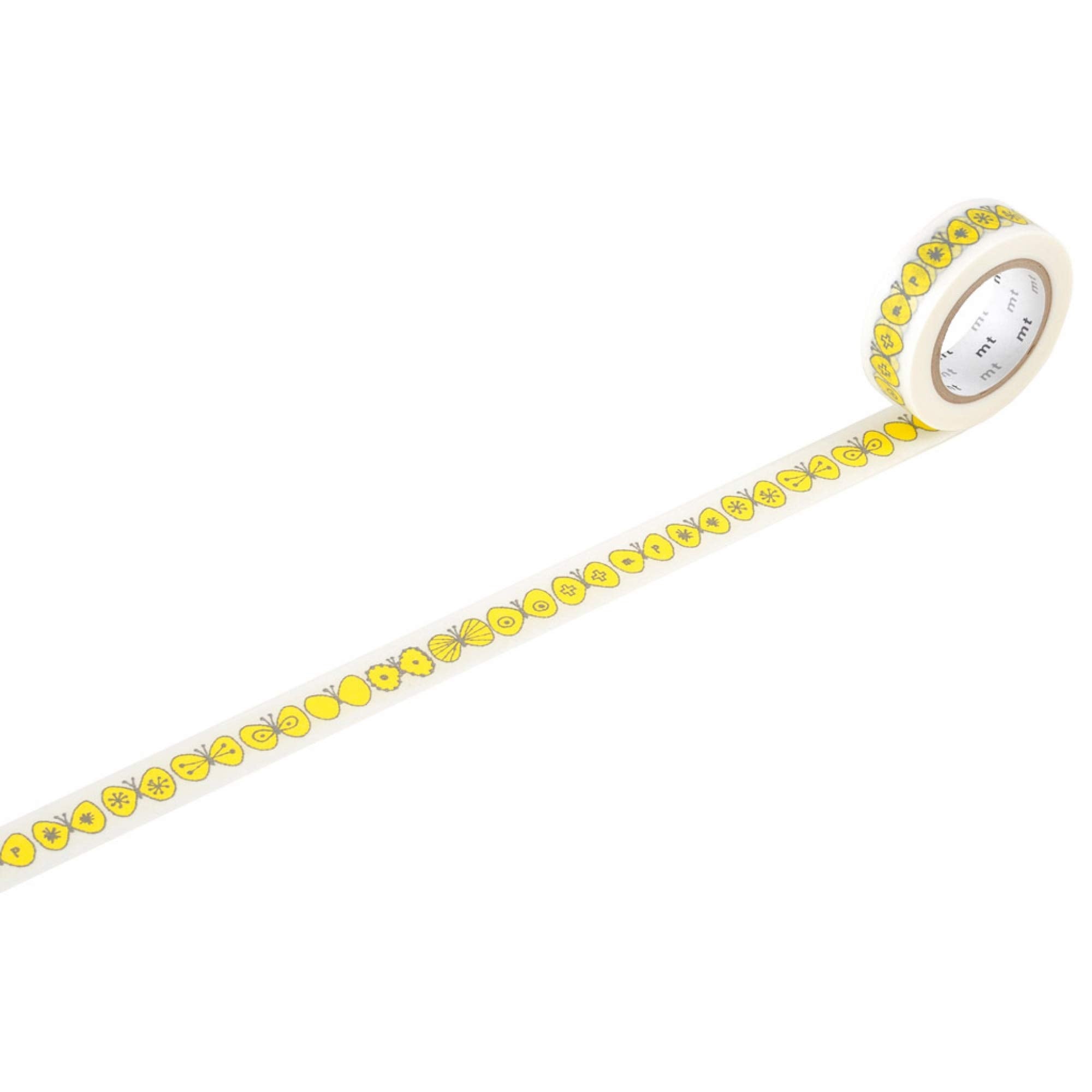 Masking Tape (MT) Mina Butterfly Choucho Yellow
