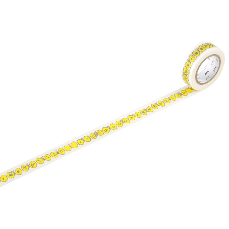 Masking Tape (MT) Mina Butterfly Choucho Yellow