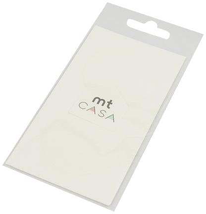 MT Casa Seal Stickers - Matte White (Pack of 10
