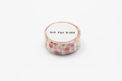 Mt Motif Flower Design Washi Masking Tape for Kids
