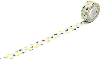 Diseño de corazón diseño de Mt Washi cinta de carrocero para niños