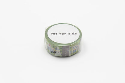 Mt Work Town Design Washi Masking Tape for Kids