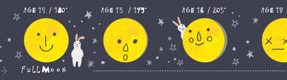 Mt Moon Design Washi Masking Tape for Kids