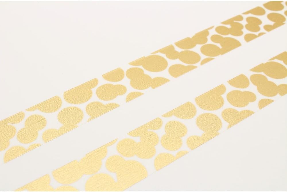 MT"Mina Perhonen Soda Water Gold" Washi Masking Tape