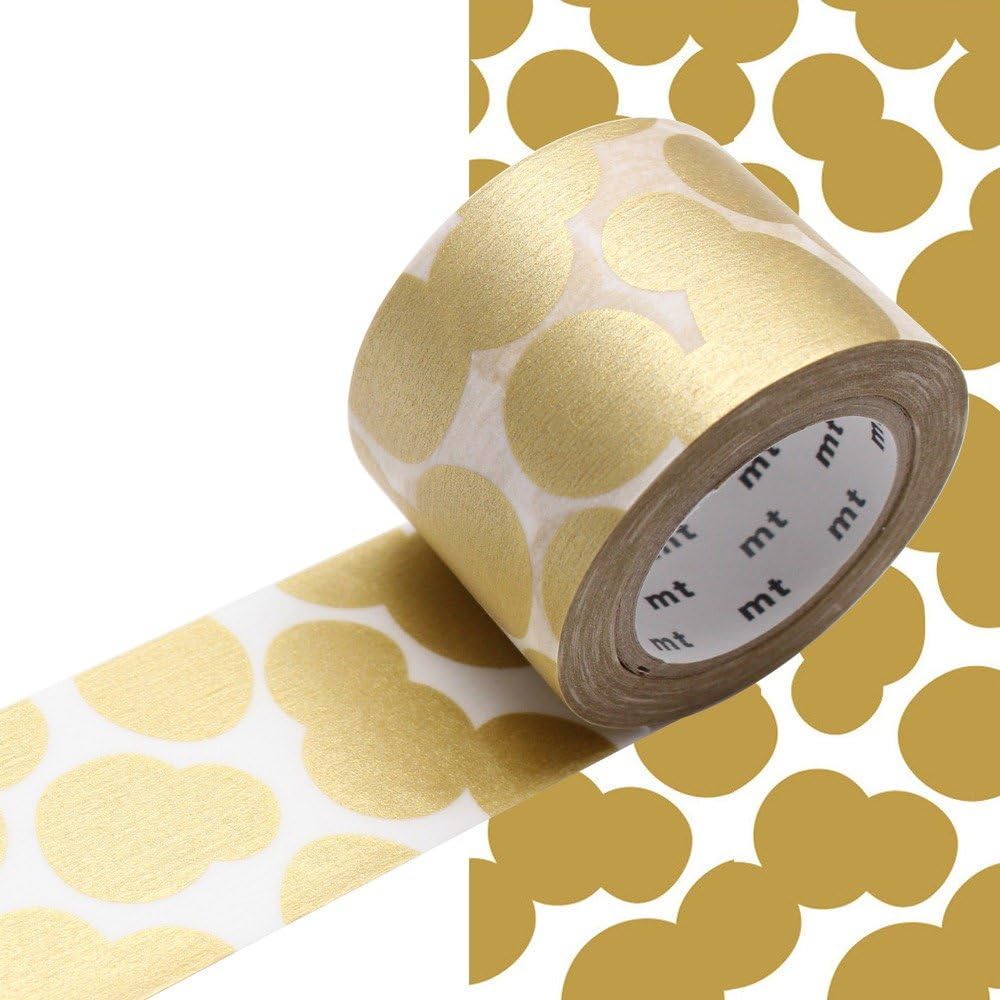 MT"Mina Perhonen Soda Water Gold" Washi Masking Tape